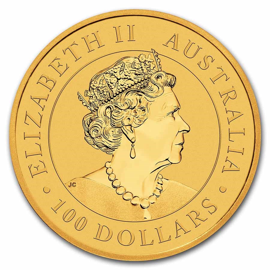(image for) 2023 1 oz Australian .9999 Fine Gold Kangaroo Coin BU - Click Image to Close
