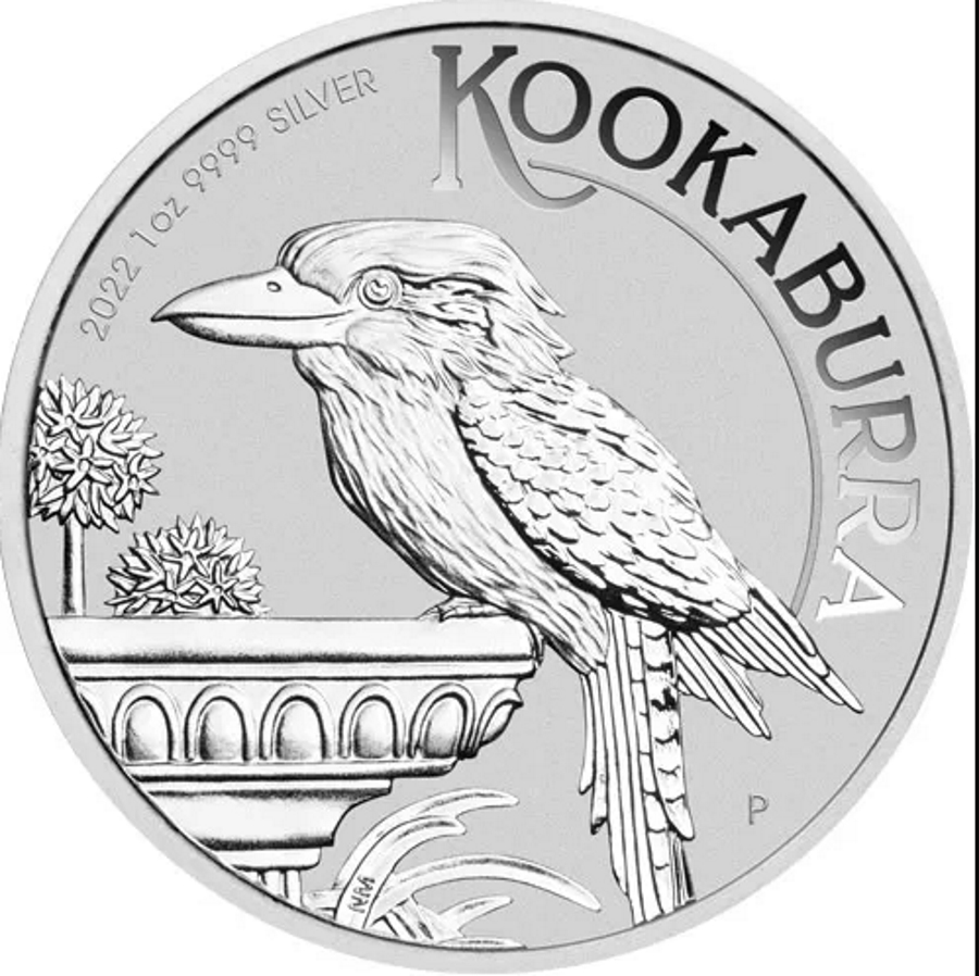 2022 1 oz Silver Australian Kookaburra BU