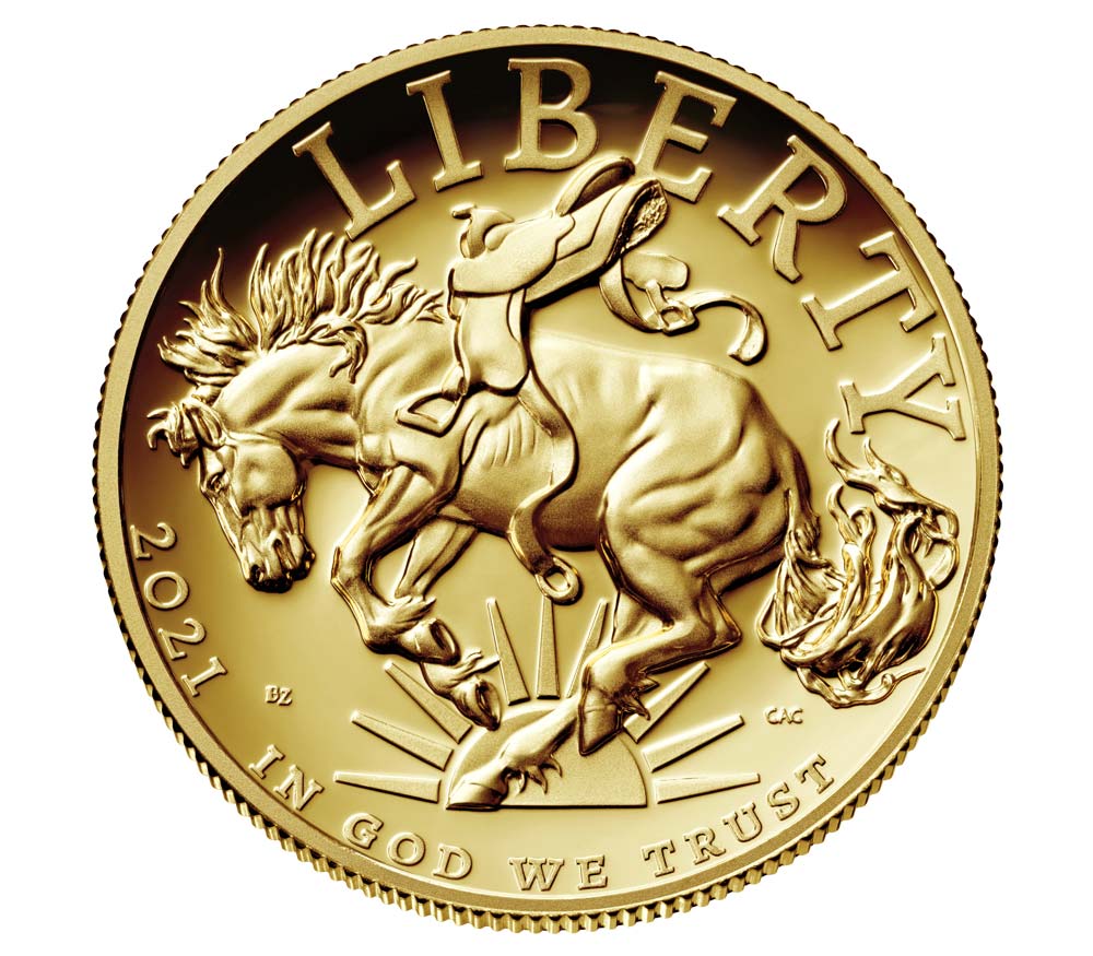 (image for) 2021-W High Relief Liberty Eagle Gold Coin $100 Box & COA - Click Image to Close