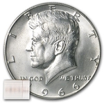 1965-1969 Kennedy Halves $10 40% Silver 20 Coin Roll AVG