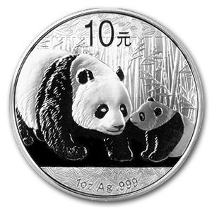 Chinese Silver Pandas