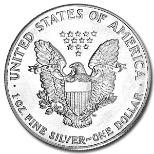 (image for) 1991 1 oz American Silver Eagle Coin With Air-Tite Holder - Click Image to Close
