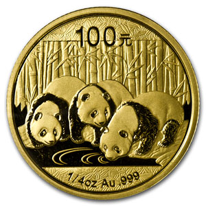 (image for) 2013 1/4 Ounce Chinese Gold Panda Coin Sealed - Click Image to Close