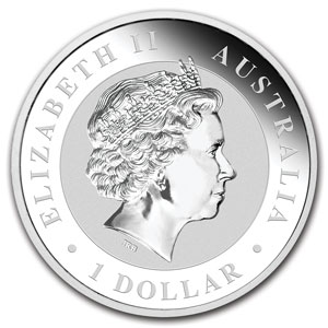 (image for) 2013 1 oz Silver Australian Kookaburra BU - Click Image to Close