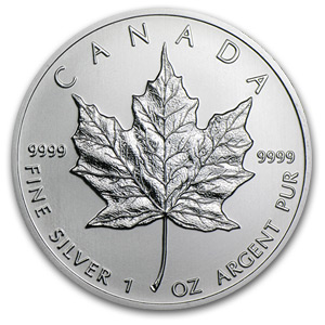 (image for) 2013 1 Oz Canadian Silver Maple Leaf Coin 9999 Silver AIR-TITE - Click Image to Close
