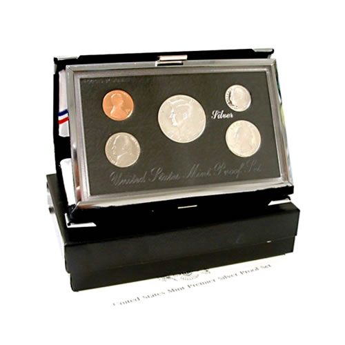 (image for) 1994 US Mint Premier US Silver Proof Set - Click Image to Close
